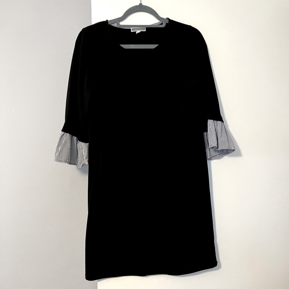 Flared Long Sleeve Dress